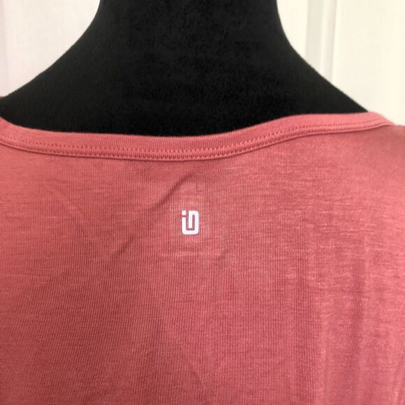 Ideology Womens‎ Shirt XL Lip Gloss Relaxed Fit Short Sleeve Activewear Top NWT - Picture 4 of 7